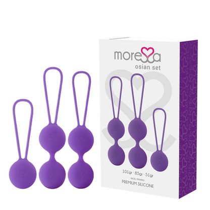 MORESSA - OSIAN SET PREMIUM SILICONE LILAS