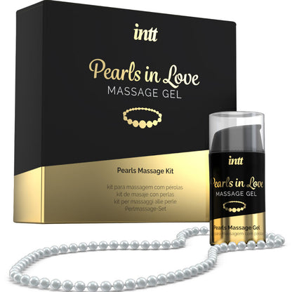 INTT MASSAGE & ORAL SEX - PERLES AMOUREUSES AVEC COLLIER DE PERLES ET GEL DE SILICONE