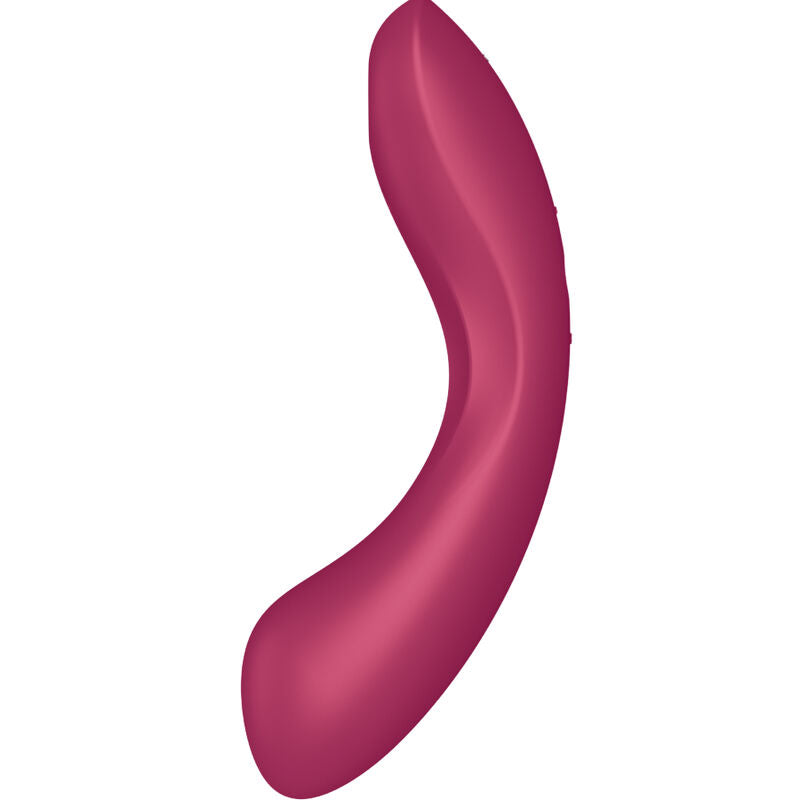 SATISFYER - CURVE TRINITY 1 AIR PULSE VIBRATION ROUGE