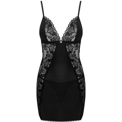 OBSESSIVE - CHEMISE MADERRIS & STRING XS/S