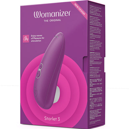 WOMANIZER - STIMULATEUR CLITORAL STARLET 3 VIOLET