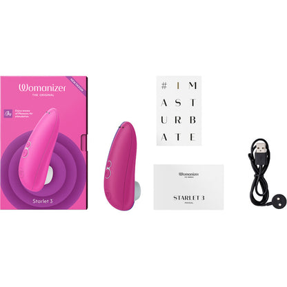 WOMANIZER - STIMULATEUR CLITORAL STARLET 3 ROSE