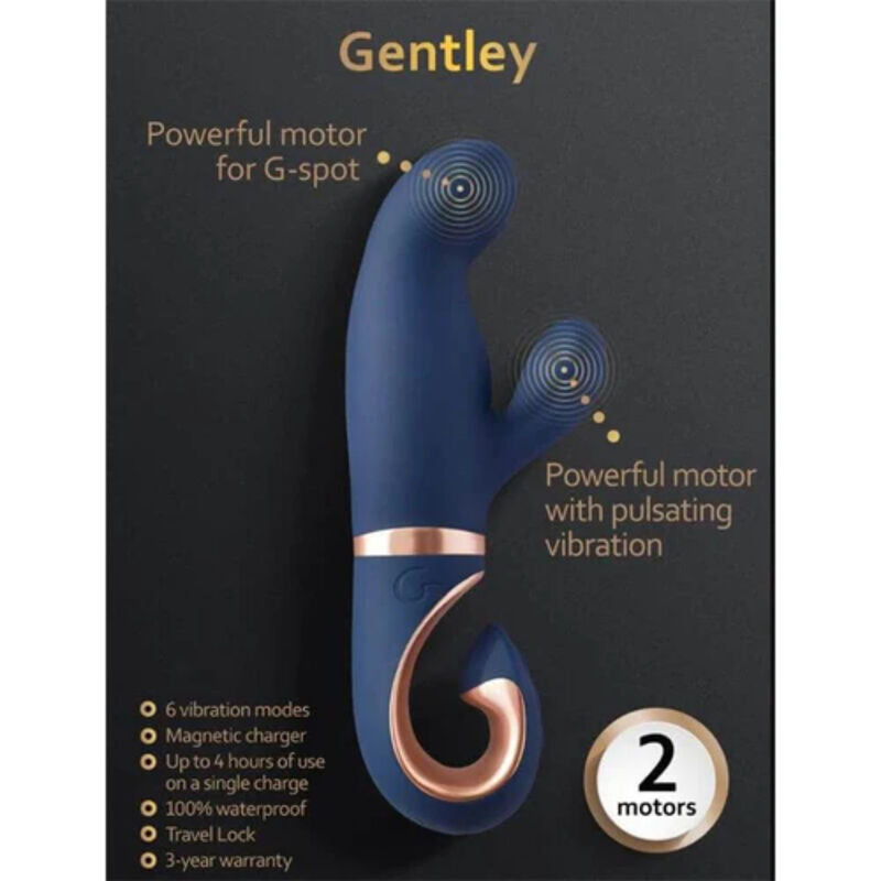 G-VIBE - GENTLEY G-SPOT VIBE BLEU CARAÏBE