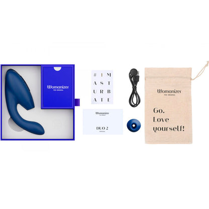 WOMANIZER - DUO 2 STIMULATEUR BLEU