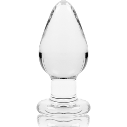 NEBULA SERIES BY IBIZA - PLUG ANAL MODÈLE 3 VERRE BOROSILICATE TRANSPARENT 11 CM -O- 5 CM