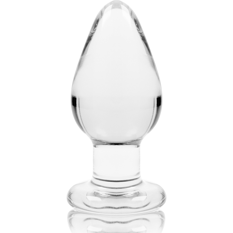 NEBULA SERIES BY IBIZA - PLUG ANAL MODÈLE 3 VERRE BOROSILICATE TRANSPARENT 11 CM -O- 5 CM