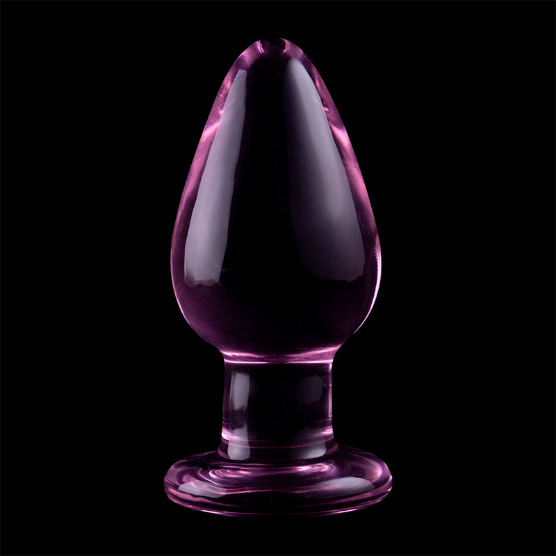 NEBULA SERIES BY IBIZA - PLUG ANAL MODÈLE 3 VERRE BOROSILICATE TRANSPARENT 11 CM -O- 5 CM