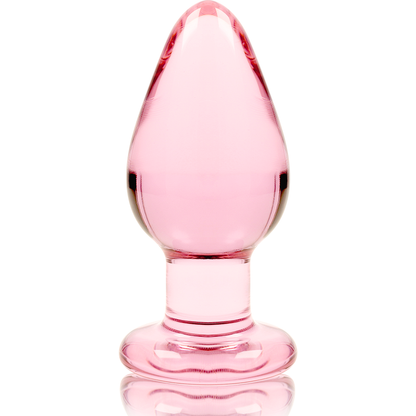 NEBULA SERIES BY IBIZA - PLUG ANAL MODÈLE 3 VERRE BOROSILICATE TRANSPARENT 11 CM -O- 5 CM