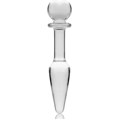 NEBULA SERIES BY IBIZA - PLUG ANAL MODÈLE 7 VERRE BOROSILICATE CLAIR 13.5 CM -O- 3 CM