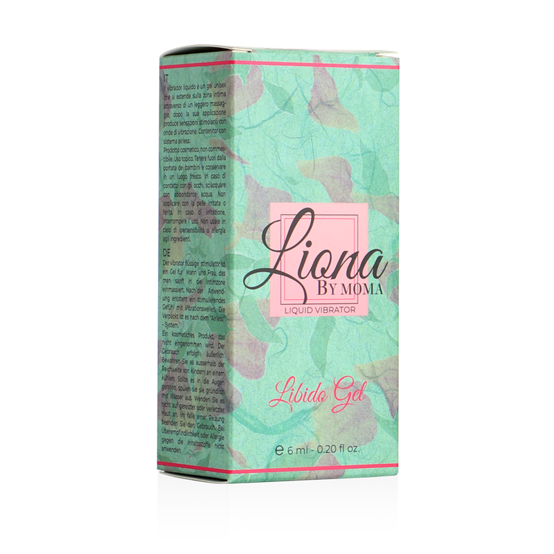 LIONA BY MOMA - VIBRATEUR LIQUIDE LIBIDO GEL 6 ML