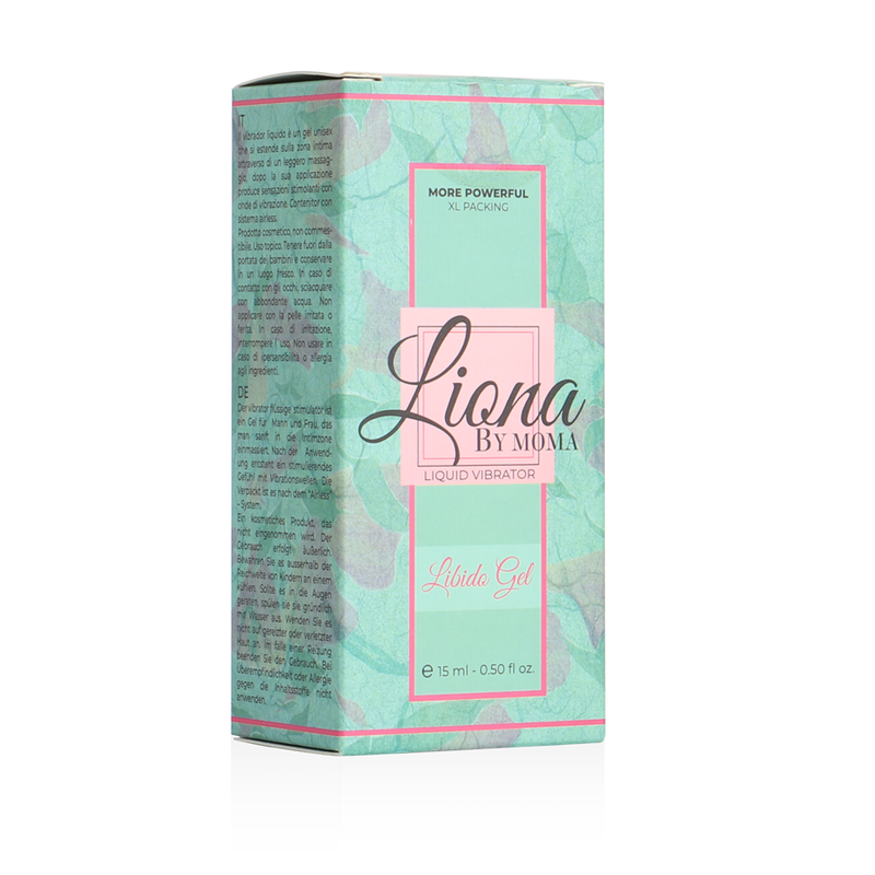 LIONA BY MOMA - VIBRATEUR LIQUIDE LIBIDO GEL 15 ML