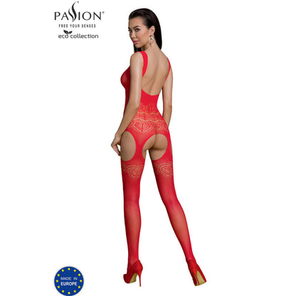 PASSION - BODYSTOCKING ECO COLLECTION ECO BS005 NOIR