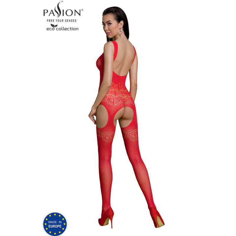 PASSION - BODYSTOCKING ECO COLLECTION ECO BS005 NOIR