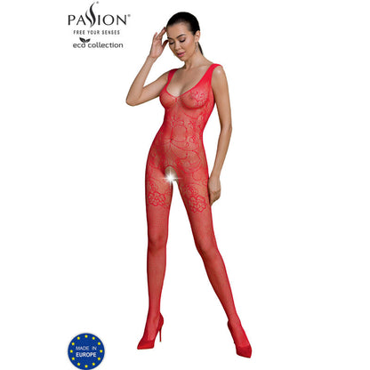 PASSION - BODYSTOCKING ECO COLLECTION ECO BS012 NOIR