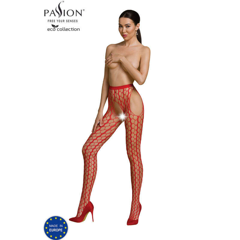 PASSION - BODYSTOCKING ECO COLLECTION ECO S007 NOIR