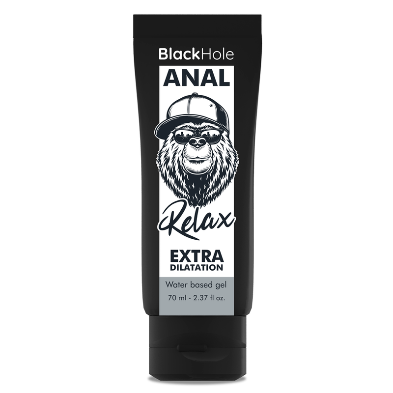 BLACK HOLE - GEL A BASE D''EAU DILATATION ANALE 70 ML