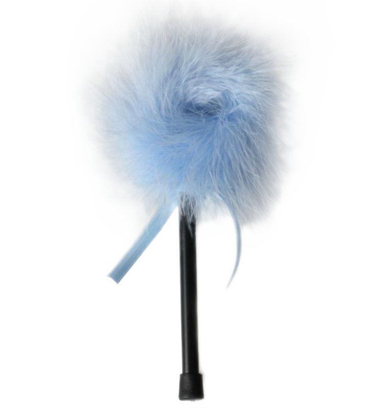 SECRETPLAY - DUSTER MARABOU BLEU CLAIR