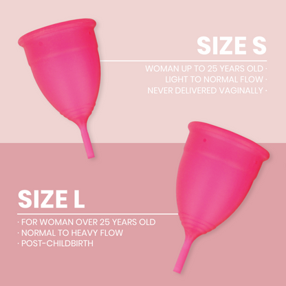 INTIMICHIC - COUPE MENSTRUELLE EN SILICONE MÉDICALE TAILLE S