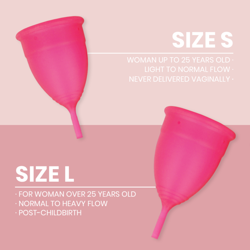 INTIMICHIC - COUPE MENSTRUELLE EN SILICONE MÉDICALE TAILLE S