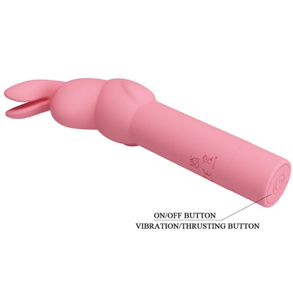 PRETTY LOVE - VIBRATEUR LAPIN ROSE