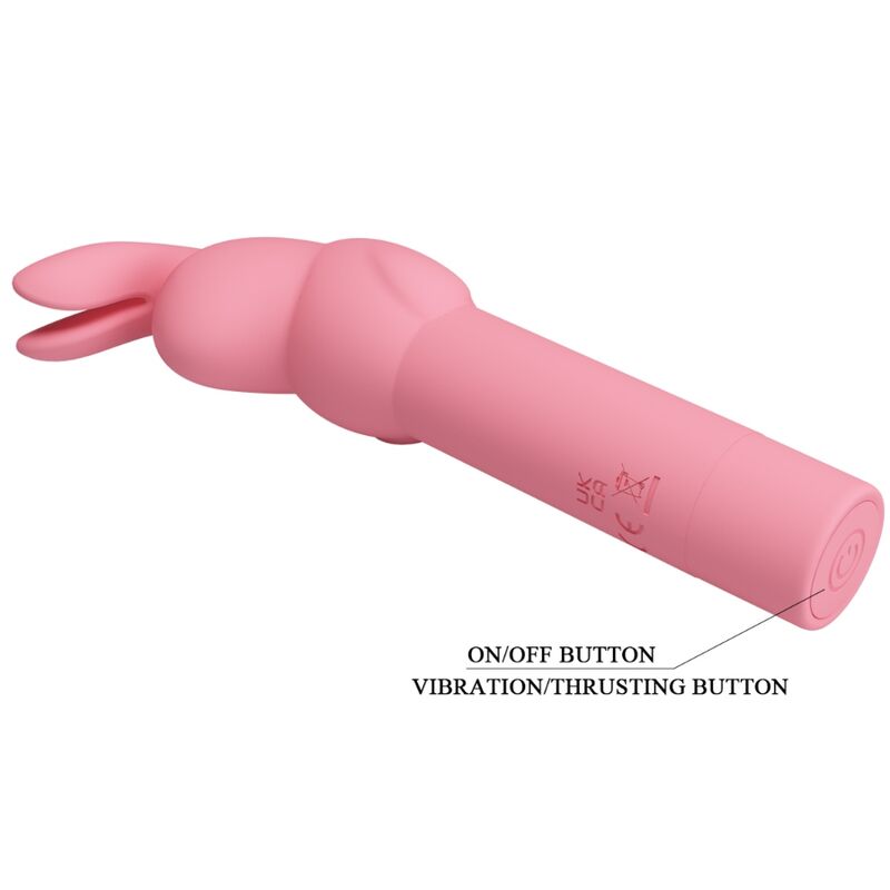 PRETTY LOVE - VIBRATEUR LAPIN ROSE