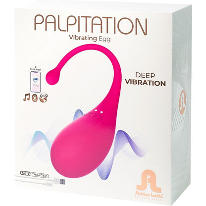 ADRIEN LASTIC - OEUF VIBRANT PALPITATION ROSE - APPLICATION GRATUITE