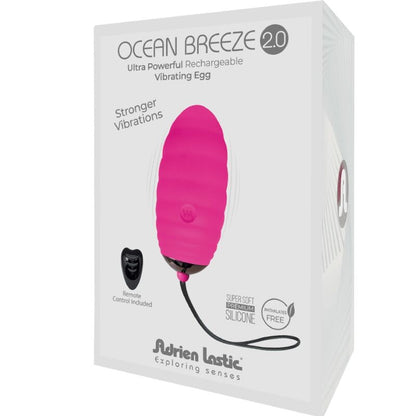 ADRIEN LASTIC - OCEAN BREEZE 2.0 UF VIBRANT RECHARGEABLE TÉLÉCOMMANDE ROSE