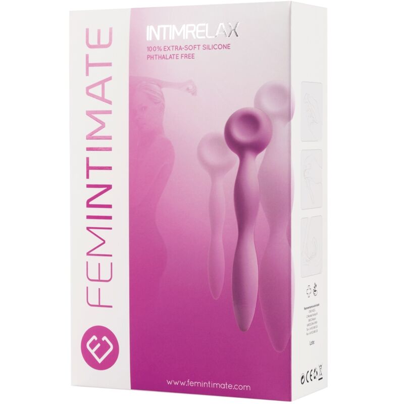 FEMINTIMATE - INTIMRELAX SET 3 DILATEURS VAGINAUX