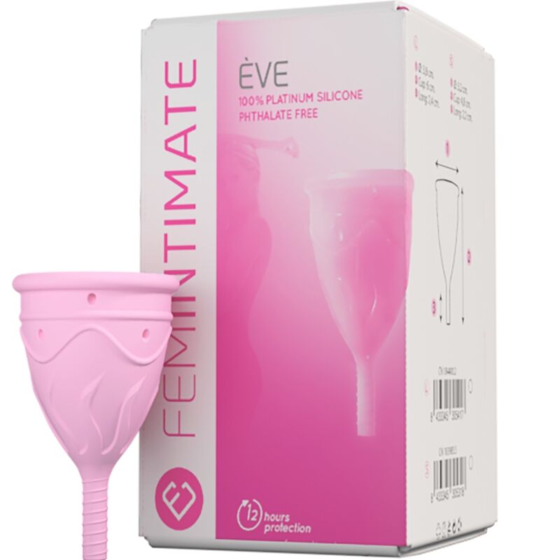 FEMINTIMATE - COUPE MENSTRUELLE EN SILICONE EVE TAILLE L