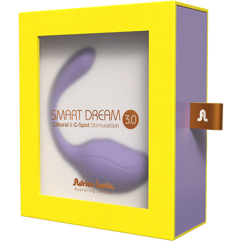 ADRIEN LASTIC - STIMULATEUR DE CLITORIS SMART DREAM 3.0 & TÉLÉCOMMANDE G-SPOT VIOLET - APPLICATION GRATUITE