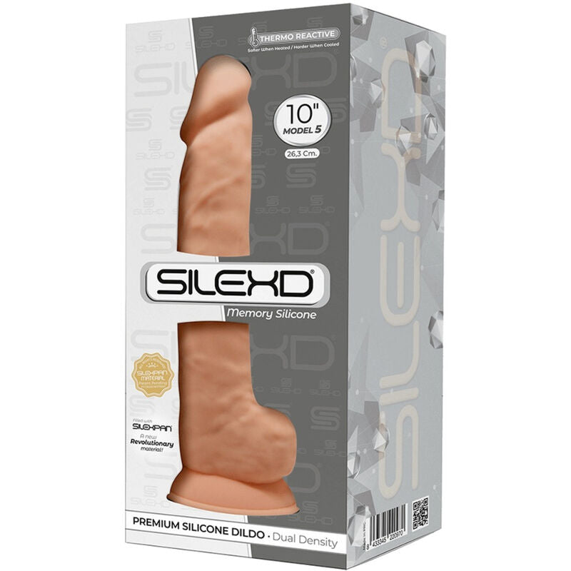 SILEXD - MODÈLE 1 PÉNIS RÉALISTE PREMIUM SILEXPAN SILICONE 26.6 CM