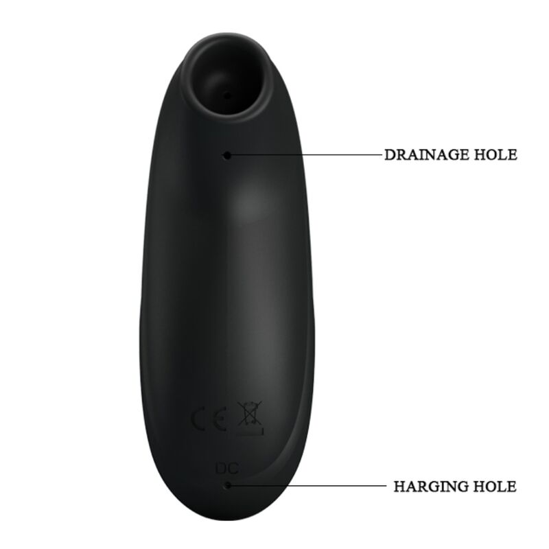 PRETTY LOVE - MASSEUR DASPIRATION DE LUXE RECHARGEABLE NOIR