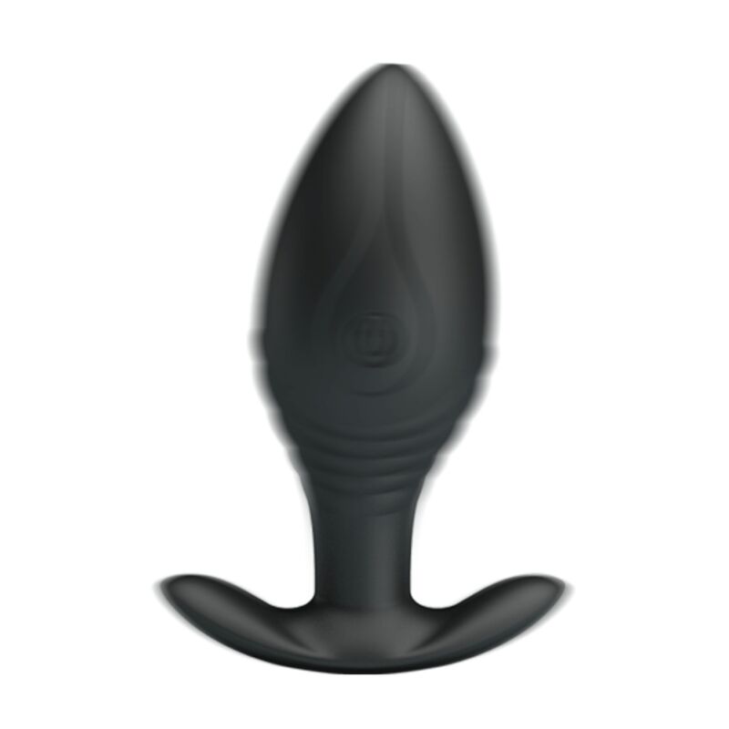 PRETTY LOVE - VIBRATEUR RECHARGEABLE REGINA ANAL PLUG NOIR