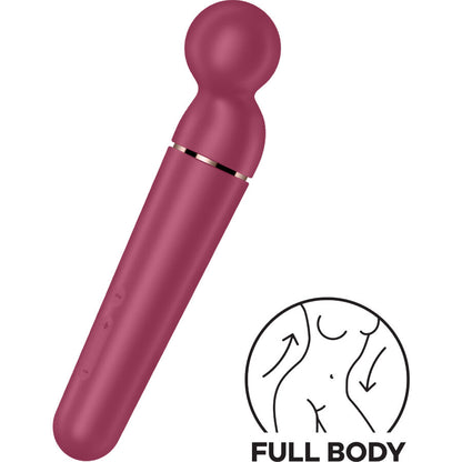 SATISFYER - PLANET WAND-ER VIBRATEUR MASSAGER BERRY