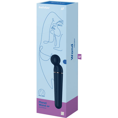 SATISFYER - PLANET WAND-ER VIBRATEUR MASSAGER BERRY