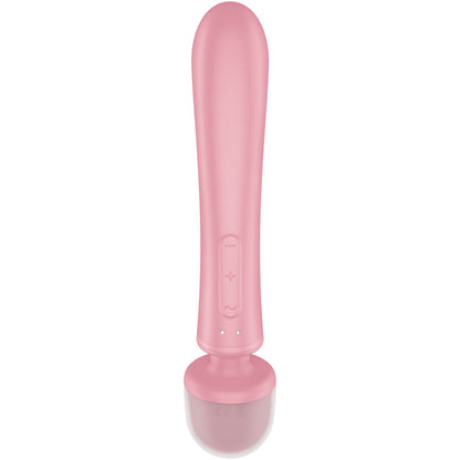 SATISFYER - MASSEUR VIBRATEUR LAPIN TRIPLE LOVER ROSE