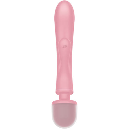 SATISFYER - MASSEUR VIBRATEUR LAPIN TRIPLE LOVER ROSE