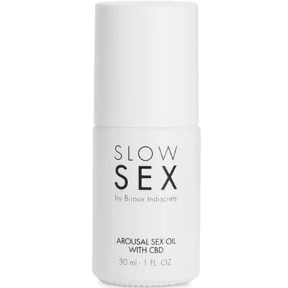 BIJOUX - SLOW SEX HUILE DE MASSAGE SEXUEL AU CBD 30 ML