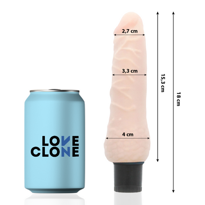 LOVECLONE - VIBRATEUR AUTOLUBRIFIANT SVEN 18.5 CM -O- 3.3 CM