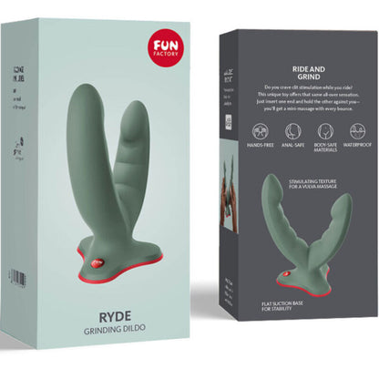 FUN FACTORY - RYDE DOUBLE GODE ET MASSAGE VERT