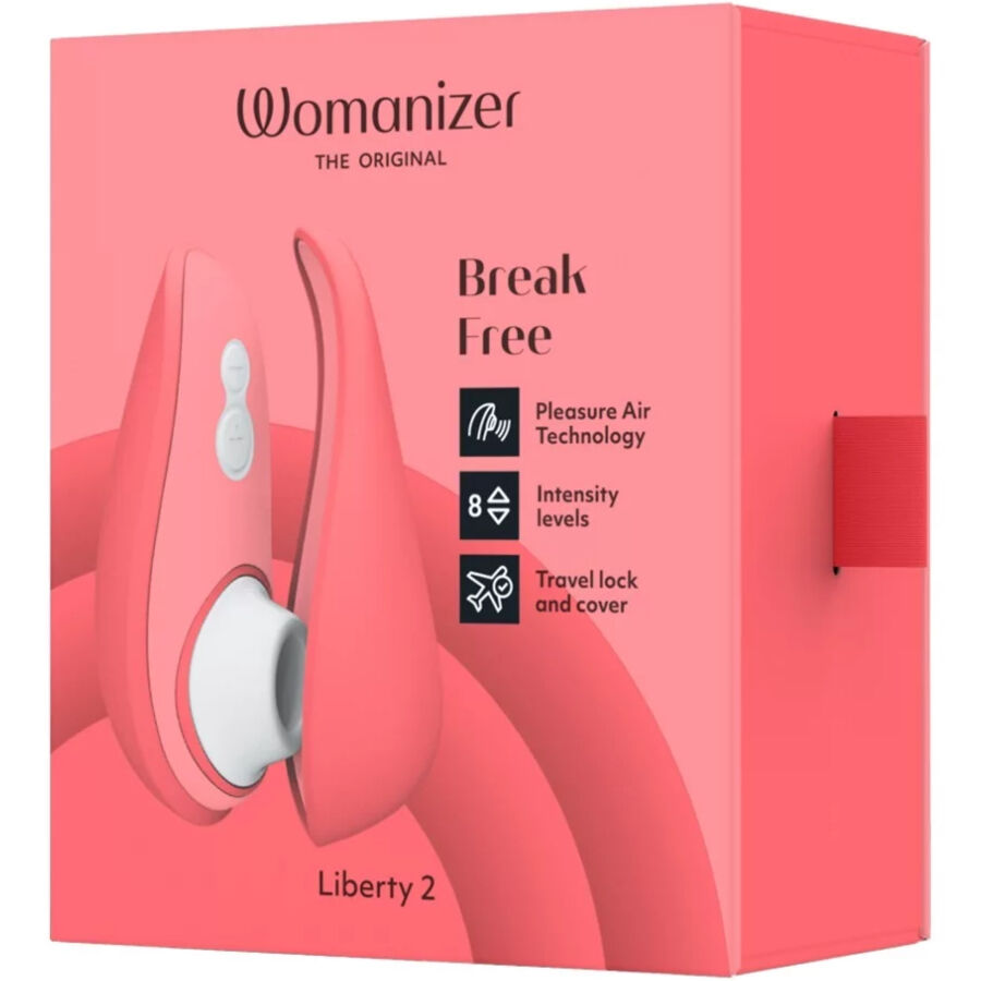 WOMANIZER - LIBERTY 2 STIMULATEUR & VENTOUSE CLITORIS VERT CLAIR