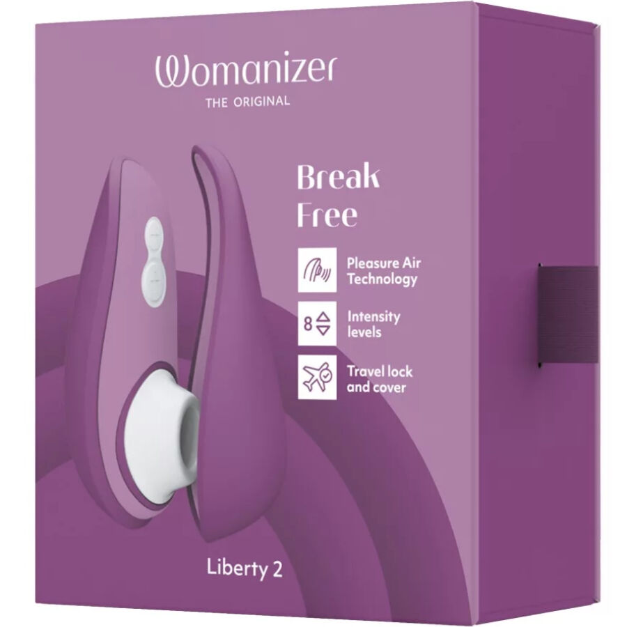 WOMANIZER - LIBERTY 2 STIMULATEUR & VENTOUSE CLITORIS VERT CLAIR