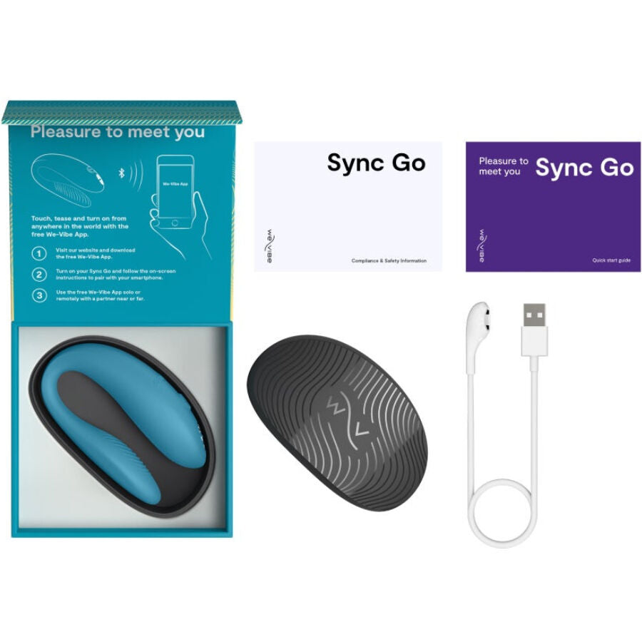 WE-VIBE - SYNC GO DOUBLE STIMULATEUR VIOLET