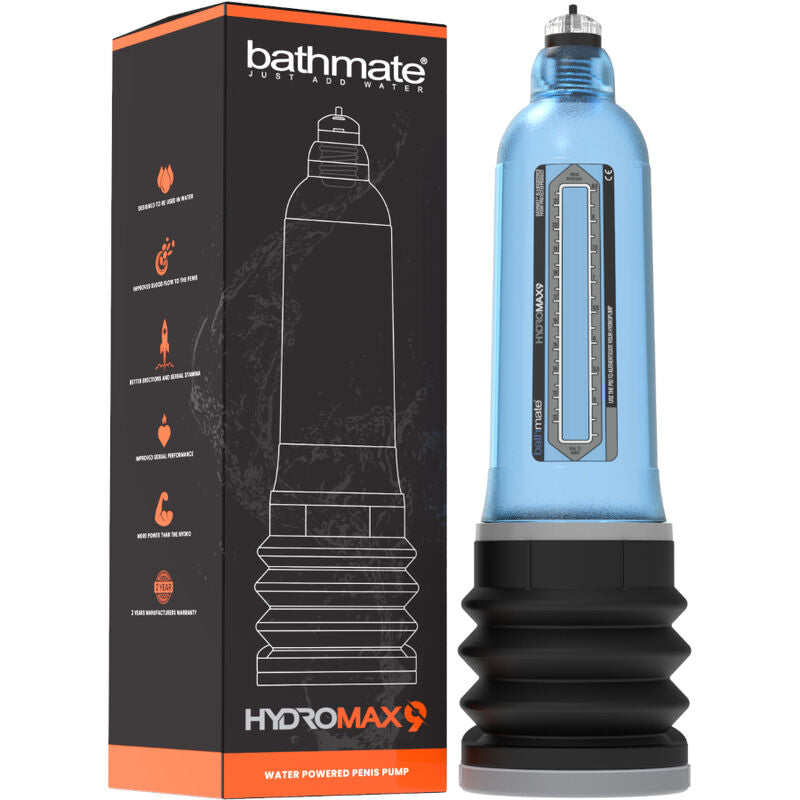 BATHMATE - HYDROMAX 9 AUGMENTATION DE PÉNIS BLEU