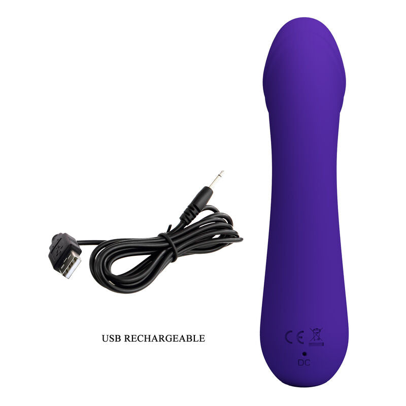 PRETTY LOVE - VIBRATEUR RECHARGEABLE CETUS VIOLET