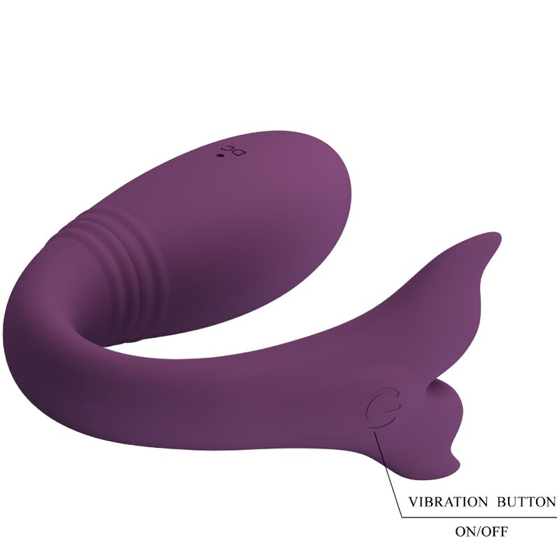 PRETTY LOVE - TÉLÉCOMMANDE JAYLEEN VIBRATOR APP VIOLET