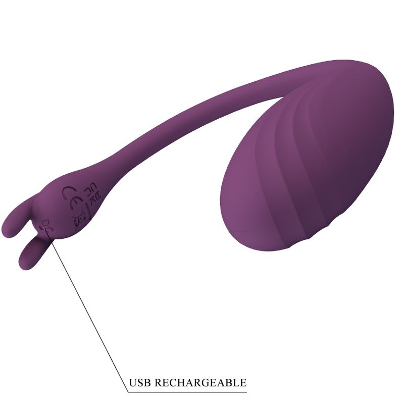 PRETTY LOVE - TÉLÉCOMMANDE CATALINA VIBRATOR APP VIOLET