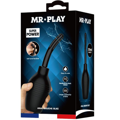 MR PLAY - DOUCHE ANAL BLKC SUPER POWER NOIR