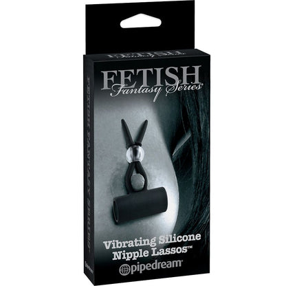 FETISH FANTASY LIMITED EDITION - LASSONS À TETONS VIBRANTS EN SILICONE