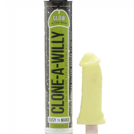 CLONE A WILLY - CLONEUR DE PÉNIS VERT LUMINESCENT AVEC VIBRATEUR